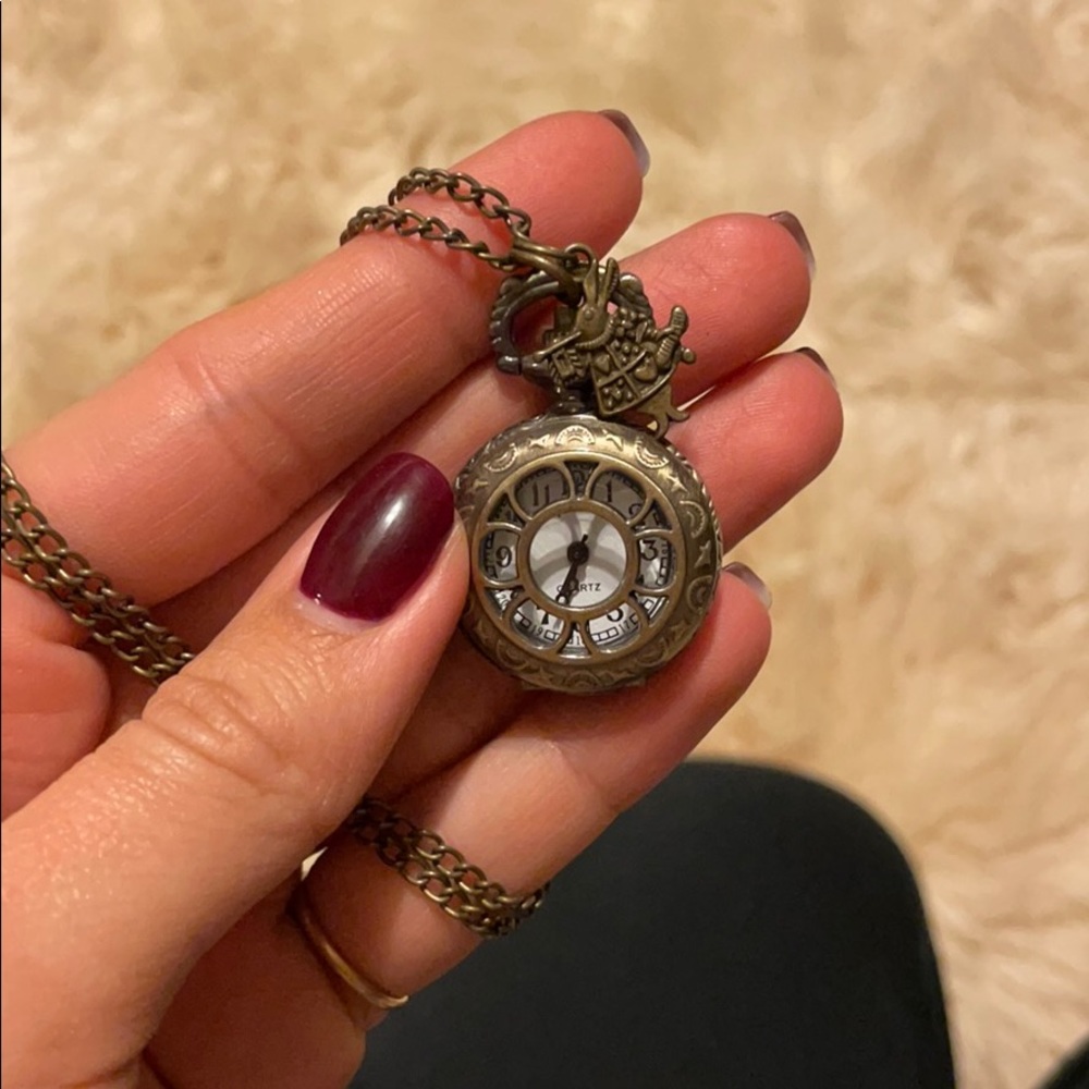Pocket Watch Necklace